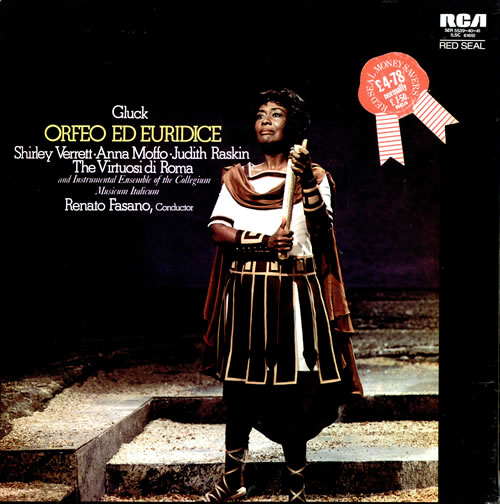 Christoph Willibald Gluck Orfeo Ed Euridice Vinyl Box Set UK GH7VXOR484592