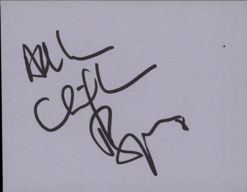 Christopher Biggins Page From An Autograph Book memorabilia UK E9TMMPA601855