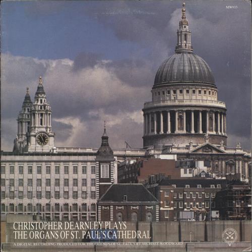 Christopher Dearnley Christopher Dearnley Plays The Organs Of St. Paul's Cathedral vinyl LP album (LP record) UK H7TLPCH737284