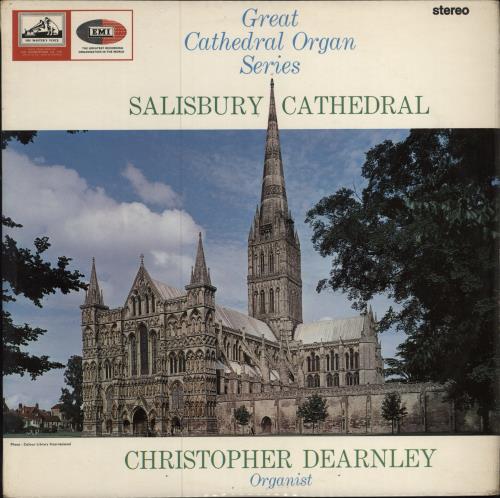Christopher Dearnley Salisbury Cathedral vinyl LP album (LP record) UK H7TLPSA786782