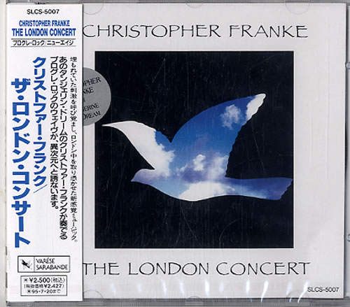 Christopher Franke The London Concert CD album (CDLP) Japanese CFHCDTH608417