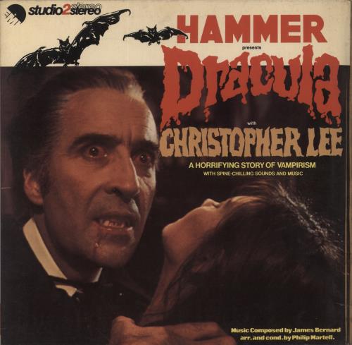 Christopher Lee Hammer Presents Dracula - EX vinyl LP album (LP record) UK CL2LPHA808378