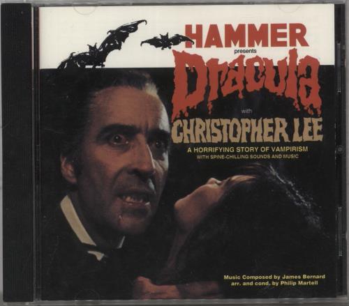 Christopher Lee Hammer Presents Dracula CD album (CDLP) UK CL2CDHA879658