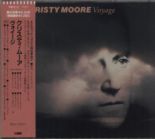 Christy Moore Voyage CD album (CDLP) Japanese CMRCDVO305281