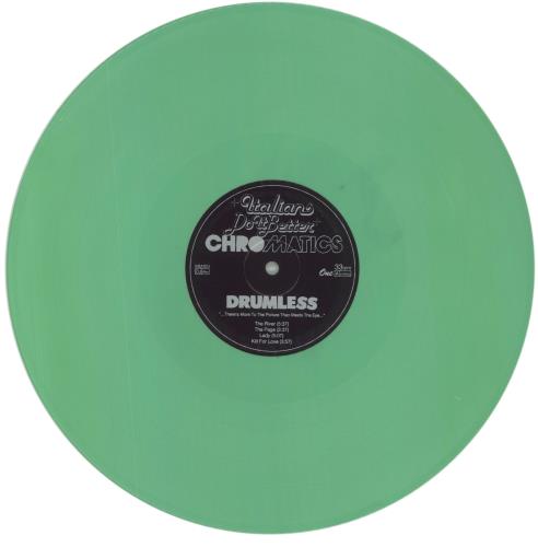 Chromatics Drumless - 180 Gram - Mint Green Vinyl vinyl LP album (LP record) US 05TLPDR859760