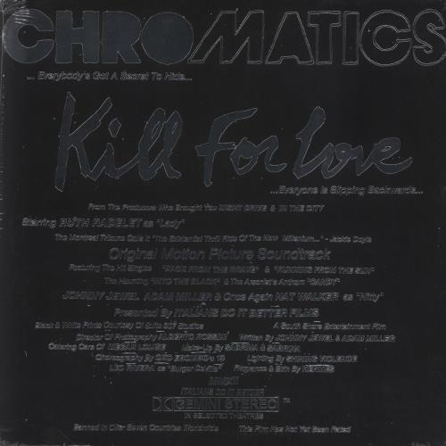 Chromatics Kill For Love - Ivory Vinyl - Sealed 2-LP vinyl record set (Double LP Album) US 05T2LKI862077