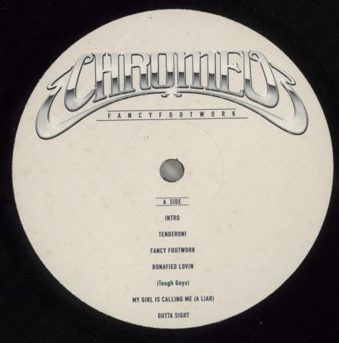 Chromeo Fancy Footwork vinyl LP album (LP record) UK CG_LPFA882625
