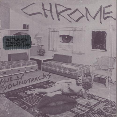 Chrome Alien Soundtracks - 1st vinyl LP album (LP record) US CI5LPAL885453