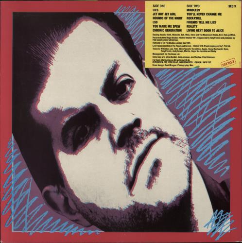 Chron Gen Chronic Generation vinyl LP album (LP record) UK C3TLPCH795799