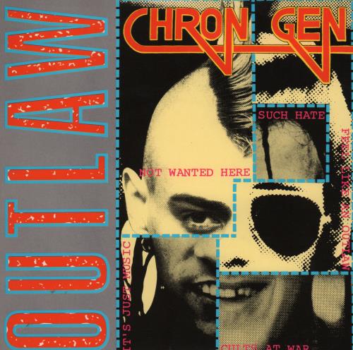 Chron Gen Outlaw 7" vinyl single (7 inch record / 45) UK C3T07OU661860