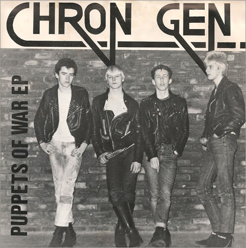 Chron Gen Puppets Of War EP 7" vinyl single (7 inch record / 45) UK C3T07PU518986