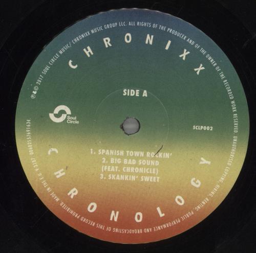 Chronixx Chronology 2-LP vinyl record set (Double LP Album) UK 8IZ2LCH857519