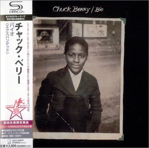 Chuck Berry Bio SHM CD Japanese CHKHMBI521670