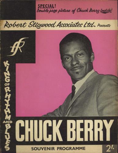 Chuck Berry Chuck Berry Souvenir Programme tour programme UK CHKTRCH774584