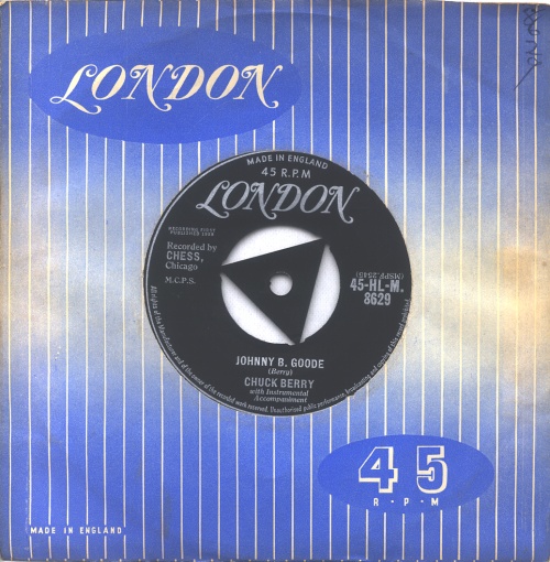 Chuck Berry Johnny B. Goode 7" vinyl single (7 inch record / 45) UK CHK07JO569964