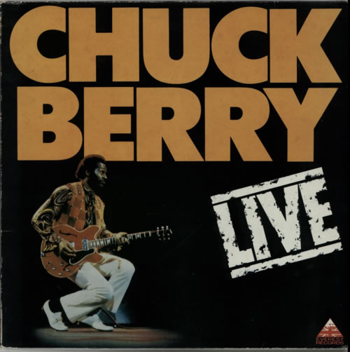Chuck Berry Live vinyl LP album (LP record) French CHKLPLI607670
