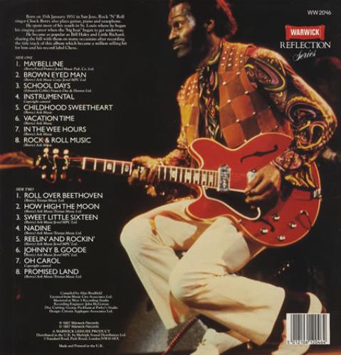 Chuck Berry Rock & Roll Music vinyl LP album (LP record) UK CHKLPRO232203