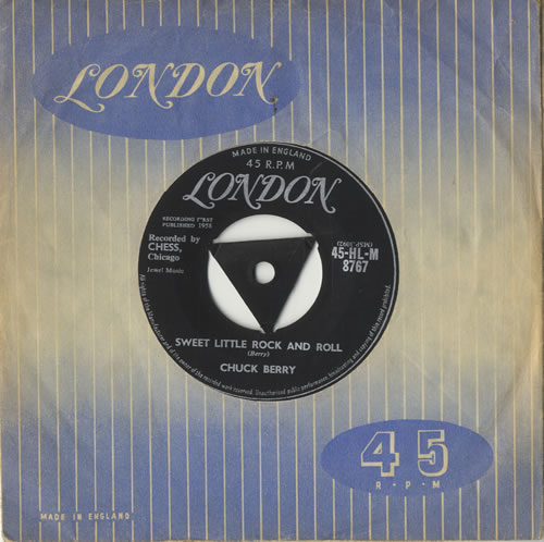 Chuck Berry Sweet Little Rock N Roll 7" vinyl single (7 inch record / 45) UK CHK07SW569965