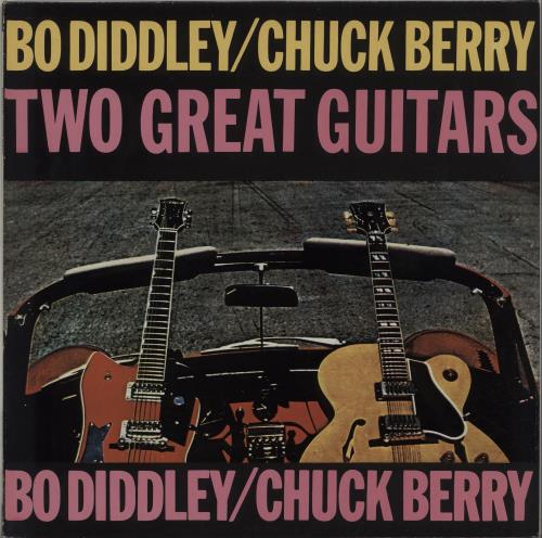 Chuck Berry Two Great Guitars vinyl LP album (LP record) French CHKLPTW673445