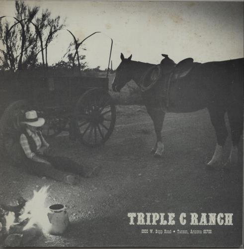 Chuck Camp The Triple C Chuck Wagon Stage Show - Autographed vinyl LP album (LP record) US I4ULPTH668600