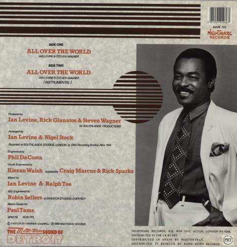 Chuck Jackson All Over The World 12" vinyl single (12 inch record / Maxi-single) UK O8412AL754863