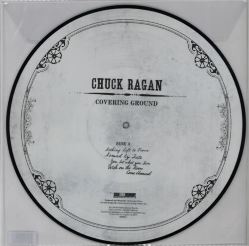 Chuck Ragan Covering Ground picture disc LP (vinyl picture disc album) US CZVPDCO600983