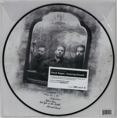Chuck Ragan Covering Ground picture disc LP (vinyl picture disc album) US CZVPDCO600983