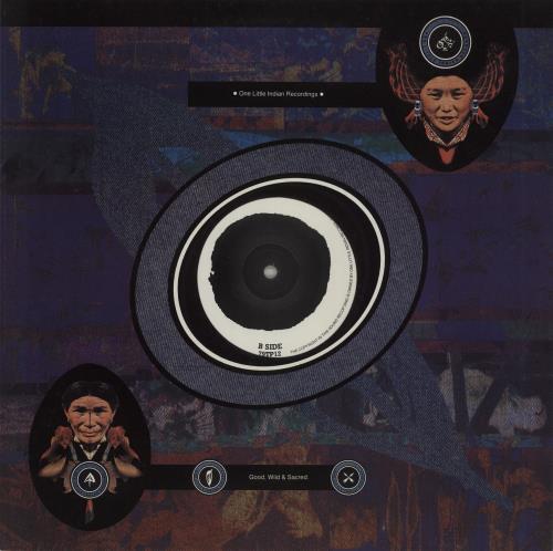 Chumbawamba Enough Is Enough - p/s variant 12" vinyl single (12 inch record / Maxi-single) UK CHM12EN755727