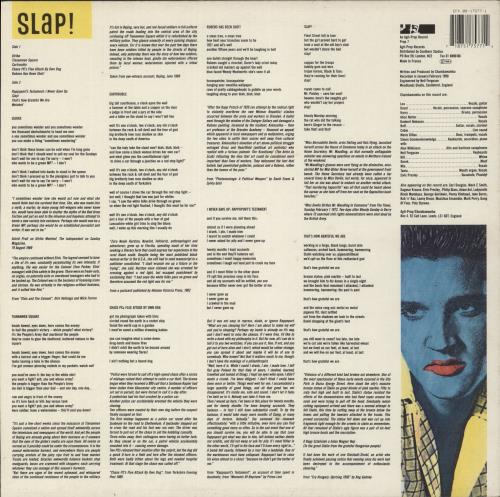 Chumbawamba Slap! vinyl LP album (LP record) UK CHMLPSL878402