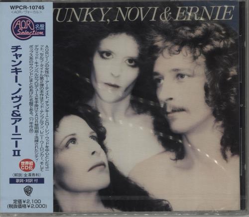 Chunky, Novi & Ernie Chunky, Novi & Ernie + Obi - Sealed CD album (CDLP) Japanese OZUCDCH685123