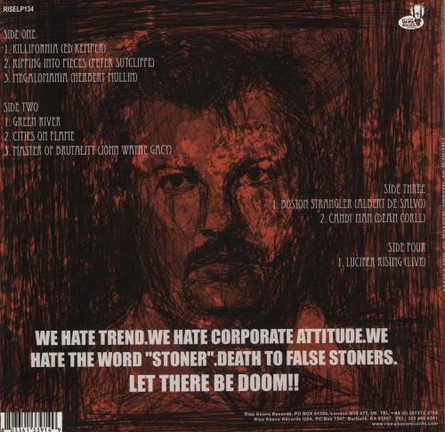 Church Of Misery Master Of Brutality - Gold Sparkle Vinyl 2-LP vinyl record set (Double LP Album) UK 9O02LMA868077