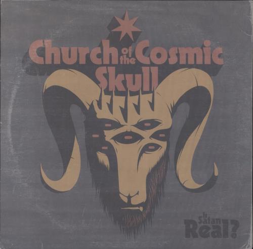 Church Of The Cosmic Skull Is Satan Real? - Clear Vinyl vinyl LP album (LP record) German 68VLPIS835087