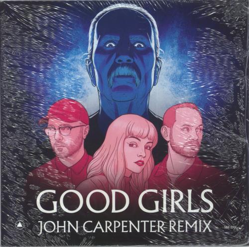 Chvrches Good Girls / Turning The Bones [Remix] - Green and Red Split Vinyl - Sealed 7" vinyl single (7 inch record / 45) US E2007GO848622