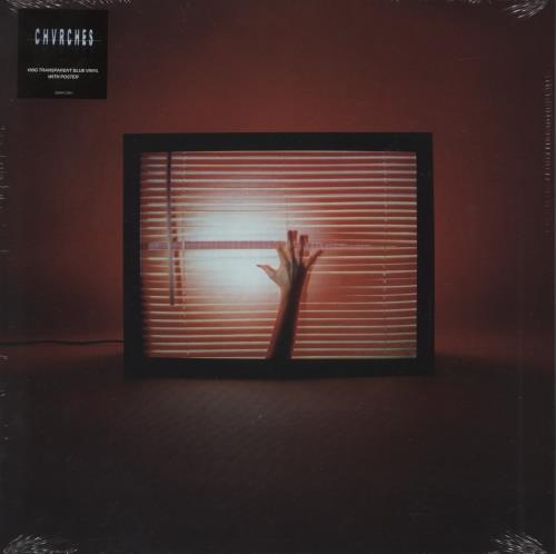 Chvrches Screen Violence - 180 Gram Blue Vinyl - Sealed + Autographed Card vinyl LP album (LP record) UK E20LPSC873576