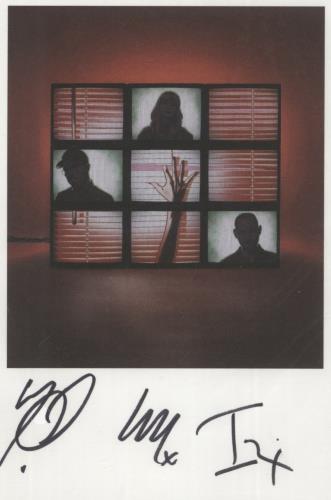 Chvrches Screen Violence - 180 Gram Blue Vinyl - Sealed + Autographed Card vinyl LP album (LP record) UK E20LPSC873576