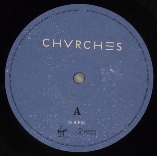 Chvrches The Bones Of What You Believe vinyl LP album (LP record) UK E20LPTH796766