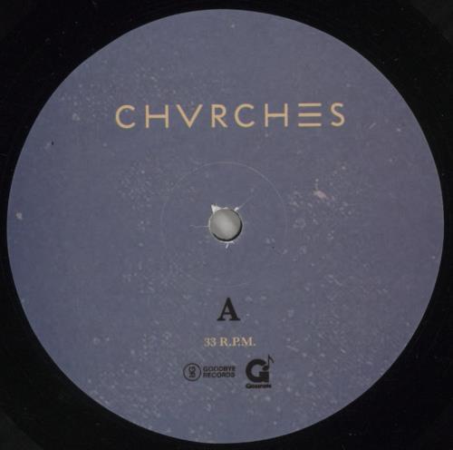 Chvrches The Bones Of What You Believe vinyl LP album (LP record) US E20LPTH869797