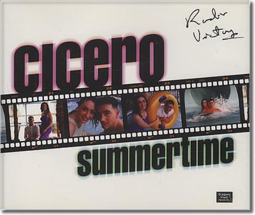 Cicero Summertime CD single (CD5 / 5") UK CICC5SU87971