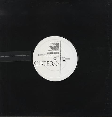 Cicero That Loving Feeling 12" vinyl single (12 inch record / Maxi-single) UK CIC12TH09033