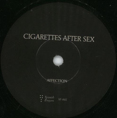 Cigarettes After Sex Affection 7" vinyl single (7 inch record / 45) UK 4UH07AF865655