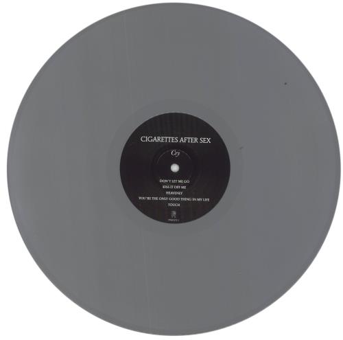 Cigarettes After Sex Cry - Grey Vinyl - Autographed vinyl LP album (LP record) UK 4UHLPCR856686