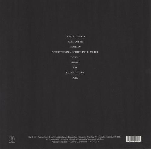 Cigarettes After Sex Cry - Grey Vinyl - Autographed vinyl LP album (LP record) UK 4UHLPCR856686