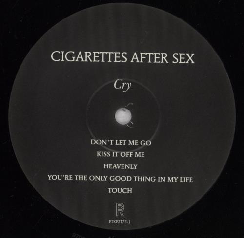 Cigarettes After Sex Cry vinyl LP album (LP record) UK 4UHLPCR837051