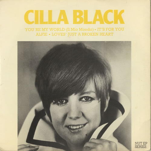 Cilla Black Cilla Black EP 7" vinyl single (7 inch record / 45) UK CIL07CI304692