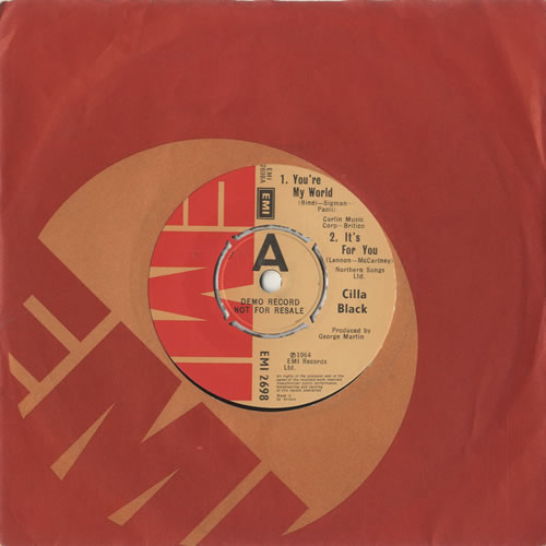 Cilla Black Cilla Black EP 7" vinyl single (7 inch record / 45) UK CIL07CI520567