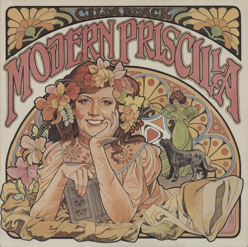 Cilla Black Modern Priscilla - Autographed vinyl LP album (LP record) UK CILLPMO660474