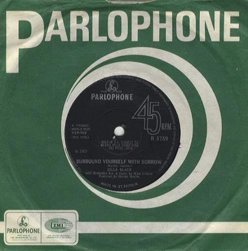 Cilla Black Surround Yourself With Sorrow 7" vinyl single (7 inch record / 45) UK CIL07SU294677