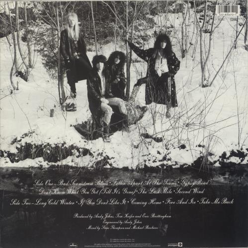 Cinderella Long Cold Winter - 1st vinyl LP album (LP record) Dutch CINLPLO867952