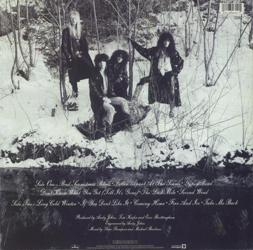 Cinderella Long Cold Winter - Sealed vinyl LP album (LP record) US CINLPLO846832