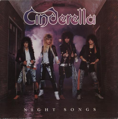 Cinderella Night Songs - EX vinyl LP album (LP record) UK CINLPNI880140